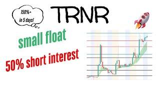 #TRNR  is looking strong and READY for big move next week! $TRNR