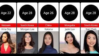 25 Best Asian Porn* stars in 2024