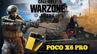 AFTER NEW UPDATE WARZONE MOBILE GAME PLAY ON POCO X6 PRO | ANDROID GAMEPLAY #warzonemobile