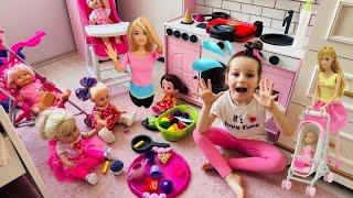 Kız Evcilik Videosu!Ada Bebeğini Kaybetti!Baby Doll Videosu,Bebek Oyuncak Videosu#babydoll @Barbie