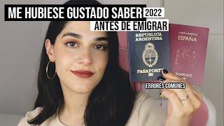 GUÍA COMPLETA PARA EMIGRAR A ESPAÑA 2022 || REQUISITOS Y TURNOS || DE ARGENTINA A ESPAÑA 2022