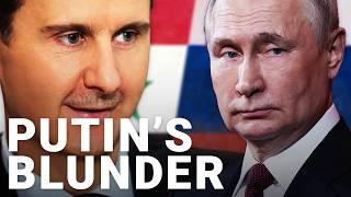 Putin blunders as he closens ties with Syria’s Assad