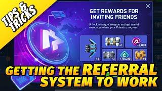 Tips & Tricks - New Referral System and How to Use it | Mech Arena