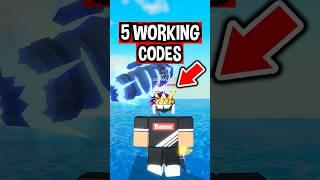 5 WORKING CODES in Roblox Fisch..