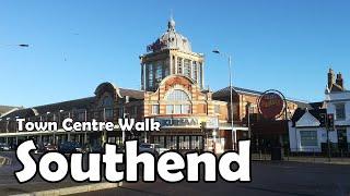Southend-on-Sea Town Centre Walk | Let's Walk 2020