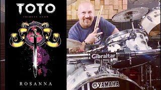 Rosanna - Toto Drum @TOTO @drumlessonscom