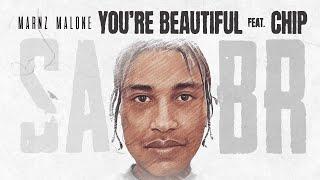 Marnz Malone - You're Beautiful ft. Chip (Lyric Visualiser)