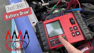 Ford E350 - Parasitic Draw, Diag & Repair!