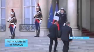 President Putin in Paris: Russian leader to meet French, German, Ukrainian counterparts