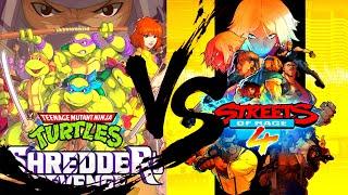 Best Beat 'Em Up: TMNT Shredder's Revenge Vs Streets of Rage 4