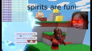 SPIRITS ARE FUNI! (Roblox Funny Moments) | epicomedian