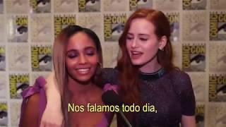 Madelaine Petsch and Vanessa Morgan talk Choni.