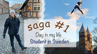 Student in Sweden (Lund) - Day in my Life | saga #1