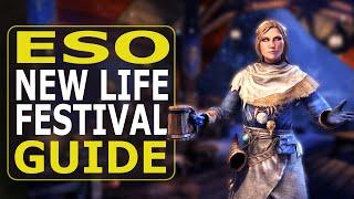 ESO New Life Festival Event Guide 2021 | Earn Double XP and More!