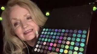 ASMR Mom Does Your Make Up for St. Patrick's Day Parade Whispered Role Play