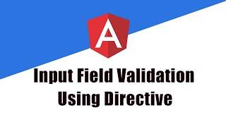 Restrict First Character Zero Input Field Validation Using Custom Directive || Angular || Directive