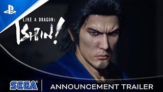 Like a Dragon: Ishin! - State of Play Sep 2022 Announcement Trailer | PS5 & PS4 Games