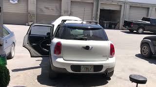 Mini Cooper Countryman rear hatch.