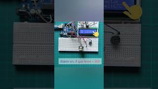 Gas Leakage Detector using Arduino #arduino #arduinoproject #electronics #electronicsprojects