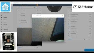 Добавление модуля esp32 cam в esphome и Home assistant