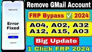 Samsung Frp bypass TalkBack Not Working 2024 Software | Samsung A15/A03/A04/A02/A32/A12 Frp Bypass