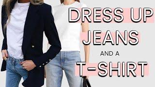 5 Easy Ways to Dress up Jeans | Fashion Over 40