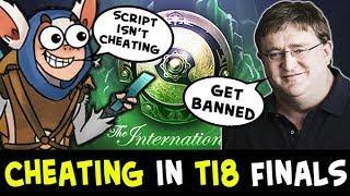 CHEATING on The International 2018 — Valve BANS from quali FINALS