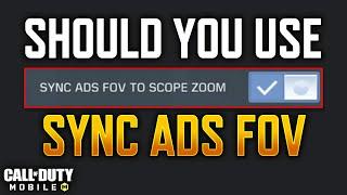 This Setting Reduces Recoil?? + Sensitivity Calculator (SYNC ADS FOV in COD Mobile)