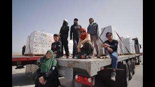 KHOM Emergency Food Boxes Delivered to Gaza (A Humanitarian Effort)