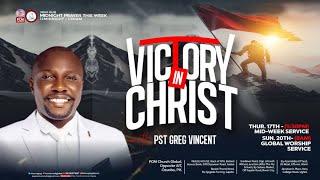 GLOBAL MIDNIGHT PRAYER WITH PR. GREG VINCENT: WEEK OF VICTORY IN CHRIST 16TH OCTOBER 2024