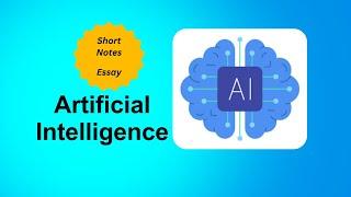 Artificial Intelligence | What is AI | Essay on Artificial Intelligence | Sarita's Teachdesk