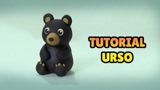  FAÇA um URSO - Tutorial Fácil Biscuit, Pasta Americana, Clay ou Plastilina - DIY