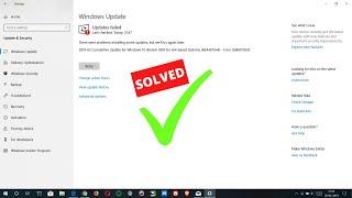 How to Fix All Windows 10 Update Errors [SOLVED]