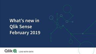 What's new in Qlik Sense February 2019