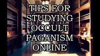 Vlog   How to research the Occult and Paganism online