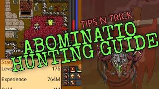 TibiaME Classic - Abominatio hunting guide (TIPS N TRICK)