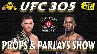 UFC 305 PROPS & PARLAYS SHOW | DU PLESSIS VS ADESANYA