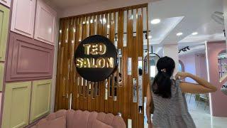 DELHI VLOG:2 || why TED SALON n KICK CAFE ||  ngawang fine n dine || trendz salon || #tibetanvlogger