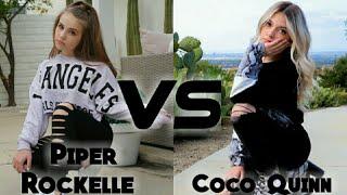 Piper Rockelle vs Coco Quinn tik tok