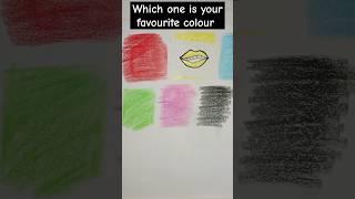 which one is your favourite colour??#art ##ytshorts #shorts