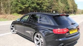 2013 Audi RS4 startup and acceleration [Lovely Sounds]