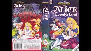 Opening To Disney's Alice i Eventyrland VHS - Norwegian/Norsk