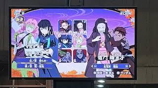 Demon Slayer Hinokami Chronicles 2 - Jump Festa Demo Character Select Screen