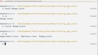 Creating an Application in Scala - Scala for Beginners Tutorial