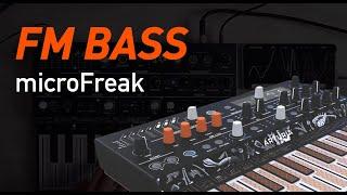 House Plucky FM Bass with #microFreak