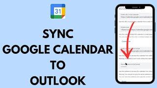 How to Sync Google Calendar to Outlook 2024 (EASY!) | Sync Google Calendar With Outlook