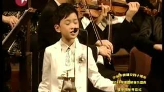 Zhong Chenle performed 'Memory' in Vienna New Year Concert 2011