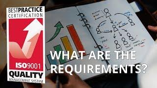 WHAT ARE THE REQUIREMENTS OF ISO 9001?