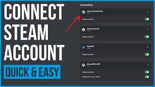 How to Connect Steam Account to Discord! (2022)