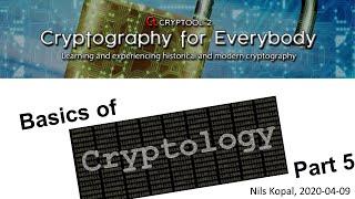 Basics of Cryptology – Part 5 (Modern Cryptography – Stream Ciphers – RC4)